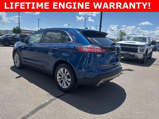 Photo of 2024 Blue Metallic Ford Edge