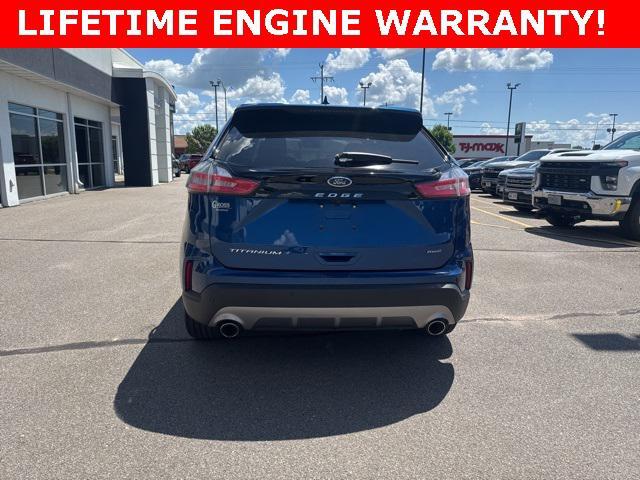 Photo of 2024 Blue Metallic Ford Edge