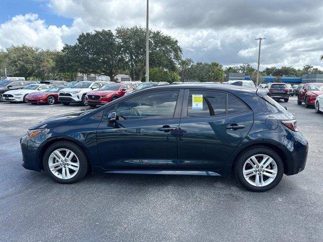Photo of 2021 Blue Toyota Corolla Hatchback