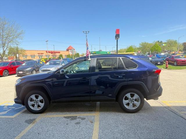 Photo of 2020 BLUE Toyota RAV4 Hybrid