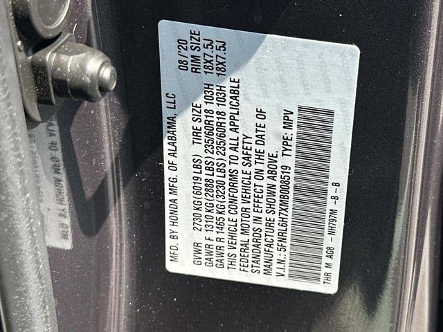 Photo of 2021 Gray Honda Odyssey
