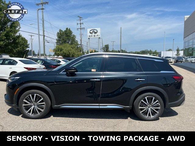 Photo of 2022 Mineral Black INFINITI QX60