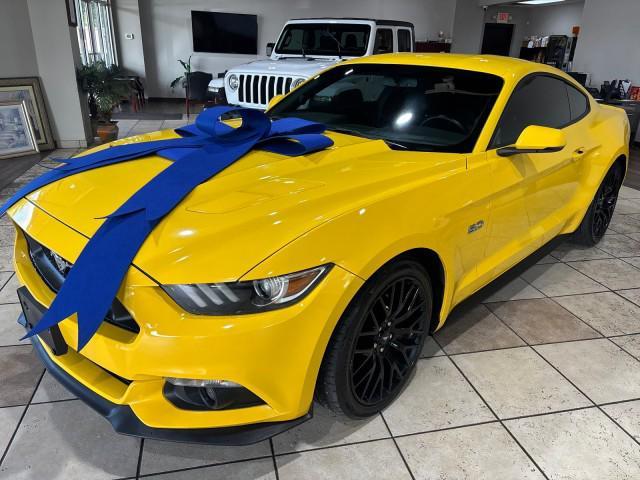 Photo of 2016 Triple Yellow Tri-Coat Ford Mustang