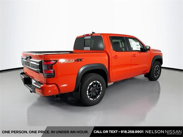 Photo of 2025 Afterburn Orange Nissan Frontier