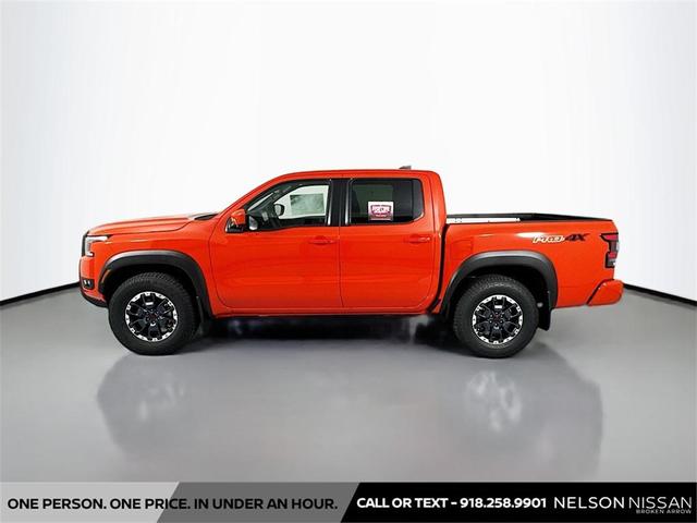 Photo of 2025 Afterburn Orange Nissan Frontier