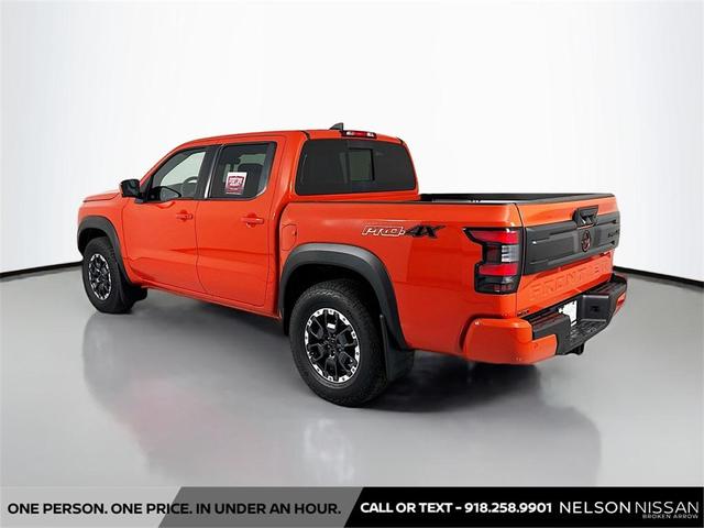 Photo of 2025 Afterburn Orange Nissan Frontier