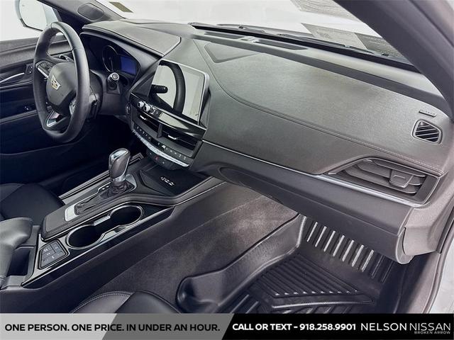 Photo of 2023 Summit White Cadillac CT4