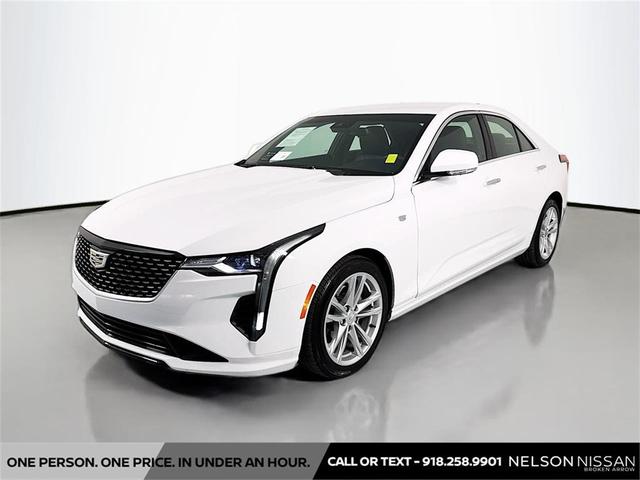 Photo of 2023 Summit White Cadillac CT4