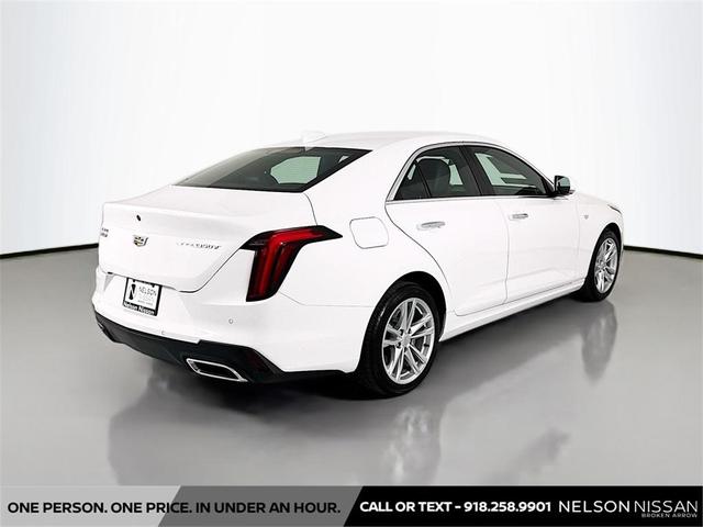Photo of 2023 Summit White Cadillac CT4