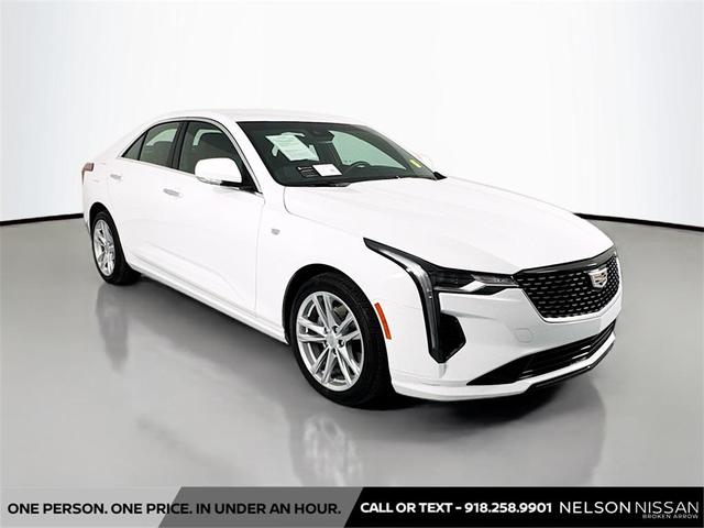 Photo of 2023 Summit White Cadillac CT4