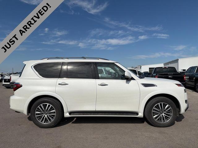 Photo of 2023 Aspen White Tricoat Nissan Armada
