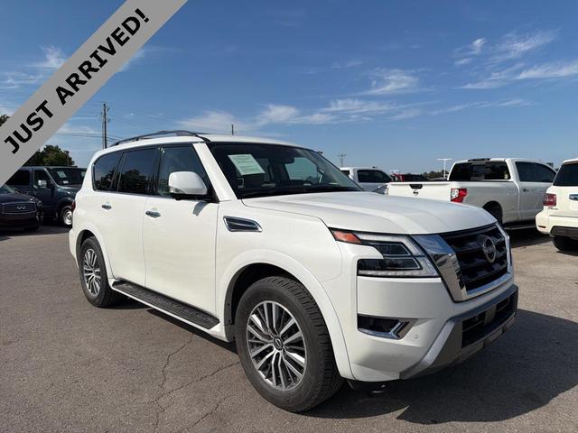 Photo of 2023 Aspen White Tricoat Nissan Armada