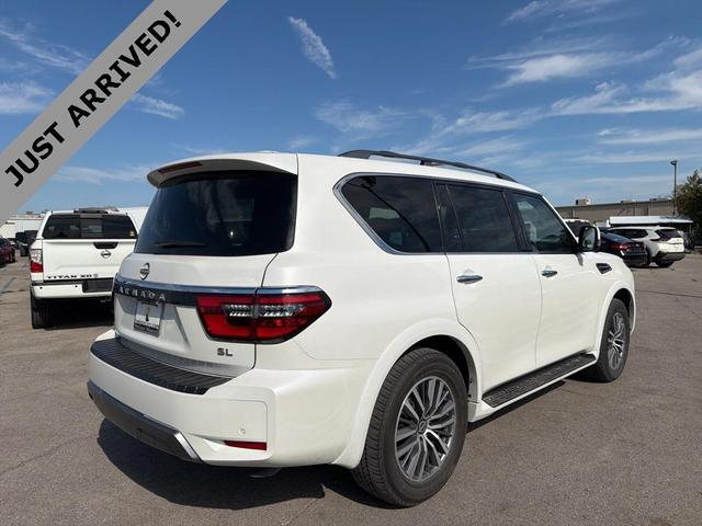 Photo of 2023 Aspen White Tricoat Nissan Armada