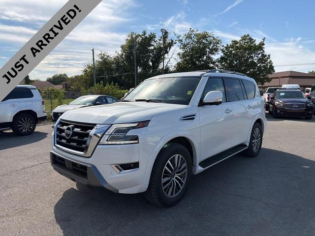 Photo of 2023 Aspen White Tricoat Nissan Armada