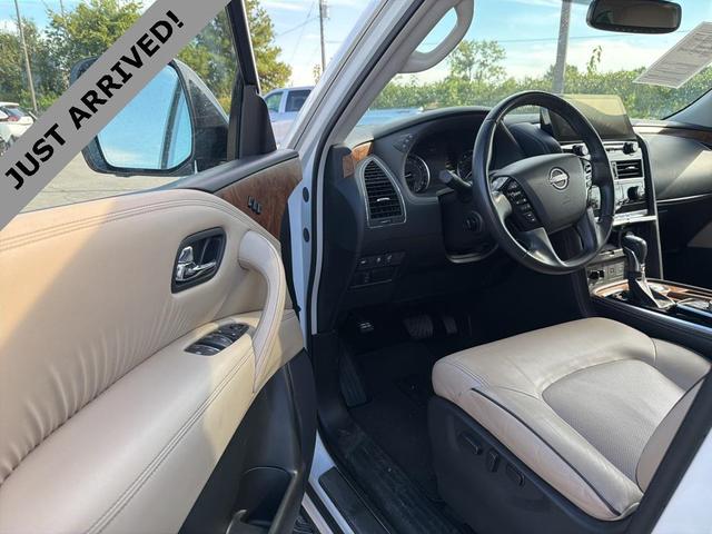 Photo of 2023 Aspen White Tricoat Nissan Armada