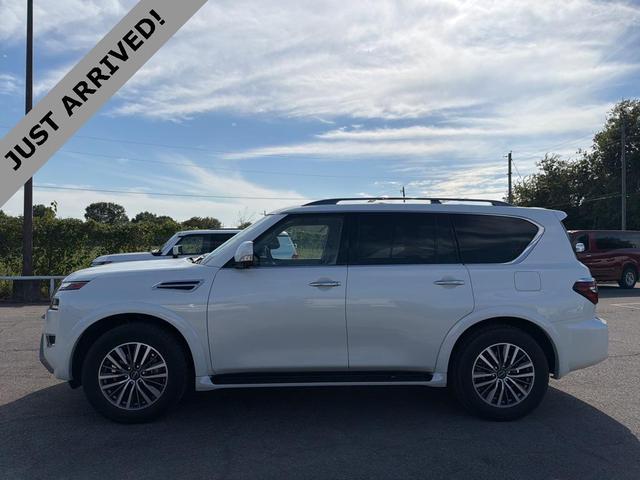 Photo of 2023 Aspen White Tricoat Nissan Armada
