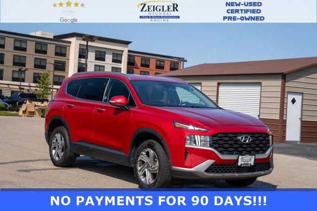 Photo of 2023 Calypso Red Hyundai SANTA FE