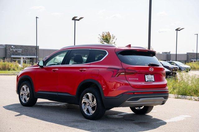 Photo of 2023 Calypso Red Hyundai SANTA FE
