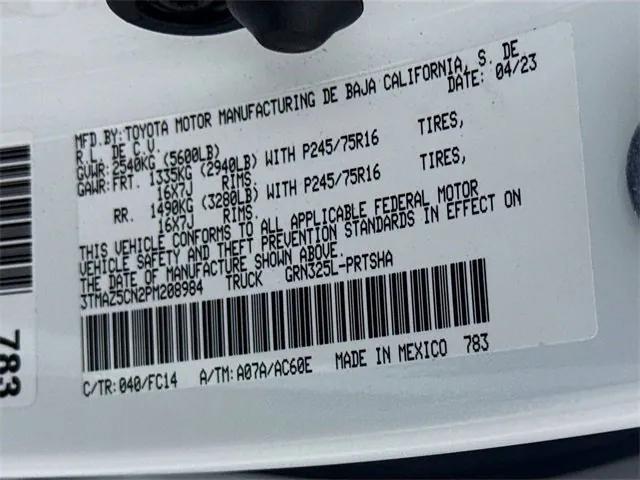 Photo of 2023 Ice Cap Toyota Tacoma