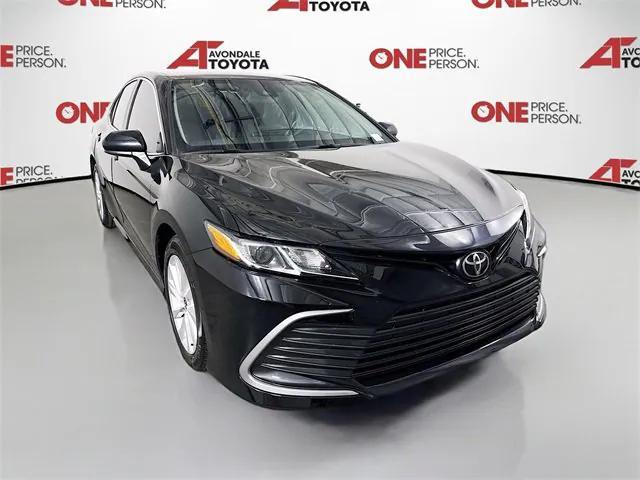 Photo of 2022 Midnight Black Toyota Camry