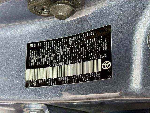 Photo of 2024 Celestite Toyota Corolla