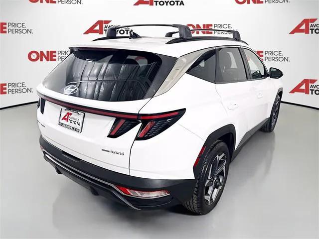 Photo of 2022 Quartz White Hyundai TUCSON Hybrid