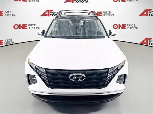 Photo of 2022 Quartz White Hyundai TUCSON Hybrid