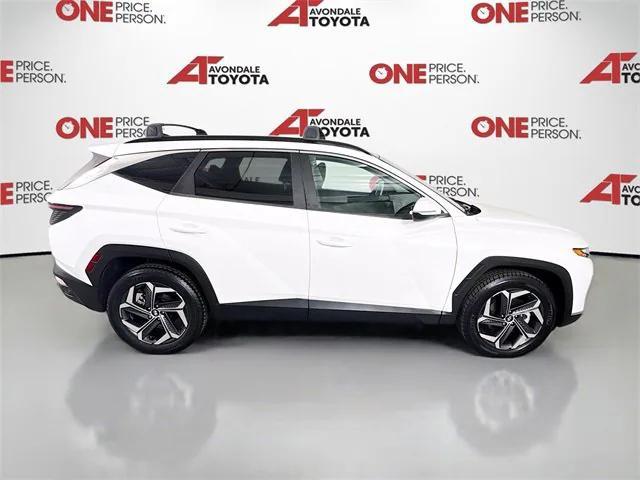 Photo of 2022 Quartz White Hyundai TUCSON Hybrid