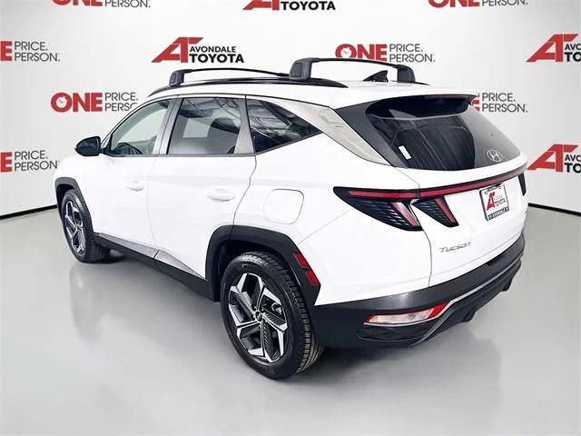 Photo of 2022 Quartz White Hyundai TUCSON Hybrid