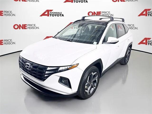 Photo of 2022 Quartz White Hyundai TUCSON Hybrid