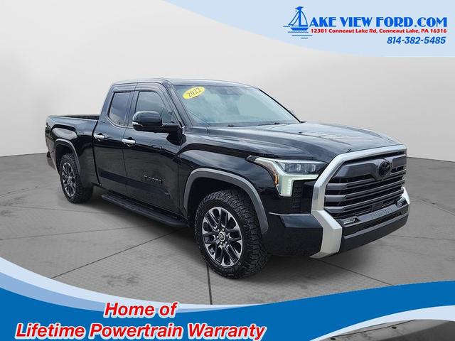 Photo of 2022 Midnight Black Metallic Toyota Tundra