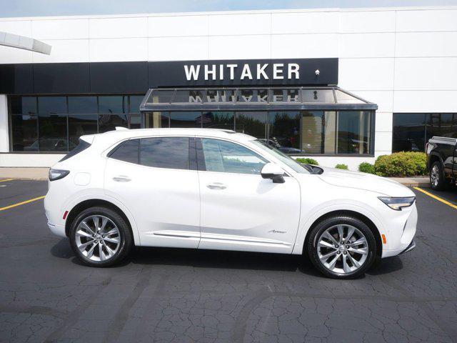 Photo of 2023 White Frost Tricoat Buick Envision