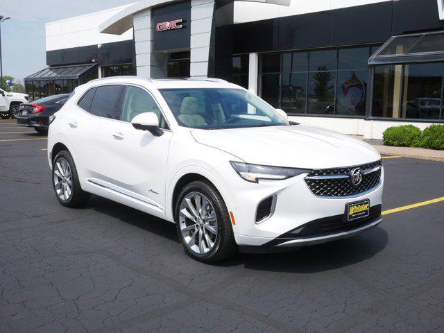Photo of 2023 White Frost Tricoat Buick Envision