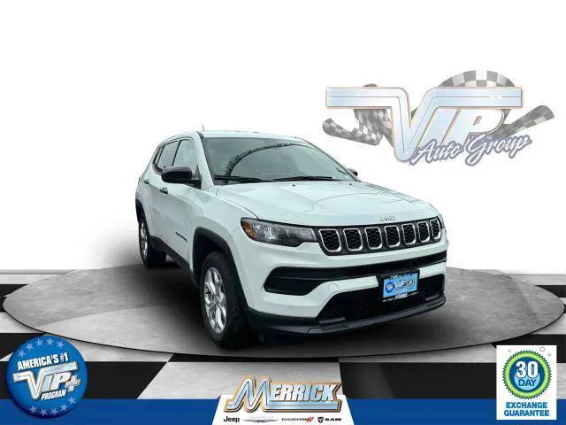 Photo of 2024 Bright White Clearcoat Jeep Compass