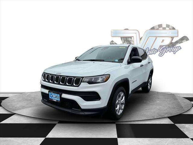 Photo of 2024 Bright White Clearcoat Jeep Compass
