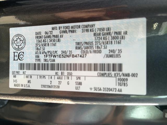 Photo of 2022 Gray Ford F-150