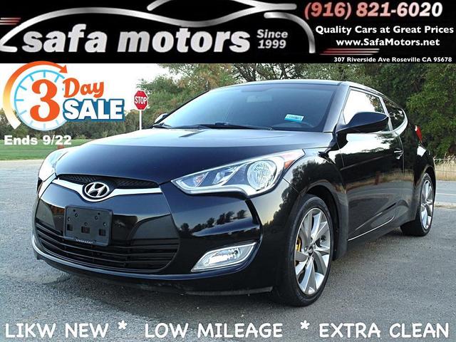 Photo of 2017 Ultra Black Pearl Hyundai Veloster