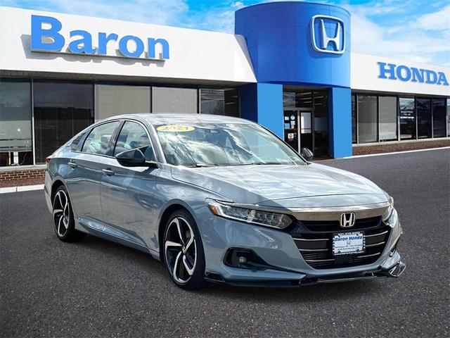 Photo of 2021 Gray Honda Accord