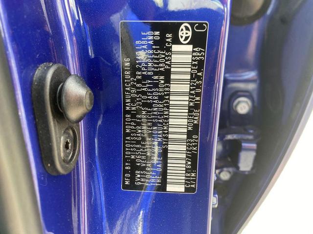 Photo of 2022 Blue Crush Metallic Toyota Corolla