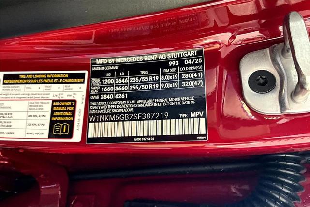 Photo of 2025 Red Mercedes-Benz GLC 350e
