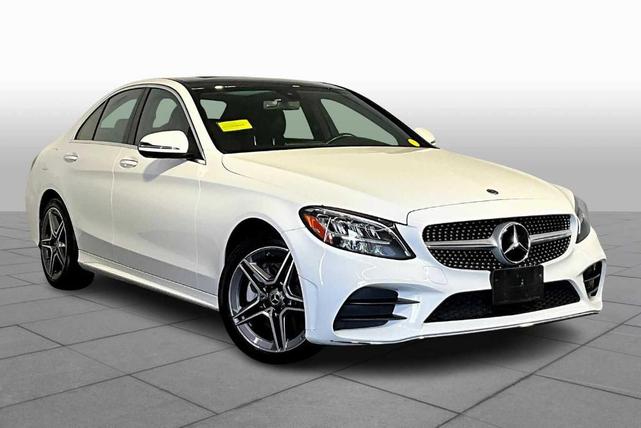 Photo of 2021 Polar White Mercedes-Benz C-Class