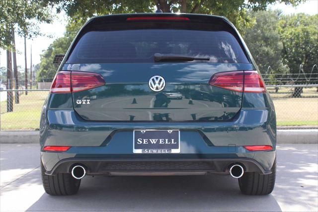 Photo of 2018 Great Falls Green Metallic Volkswagen Golf GTI
