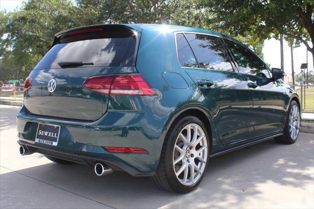 Photo of 2018 Great Falls Green Metallic Volkswagen Golf GTI
