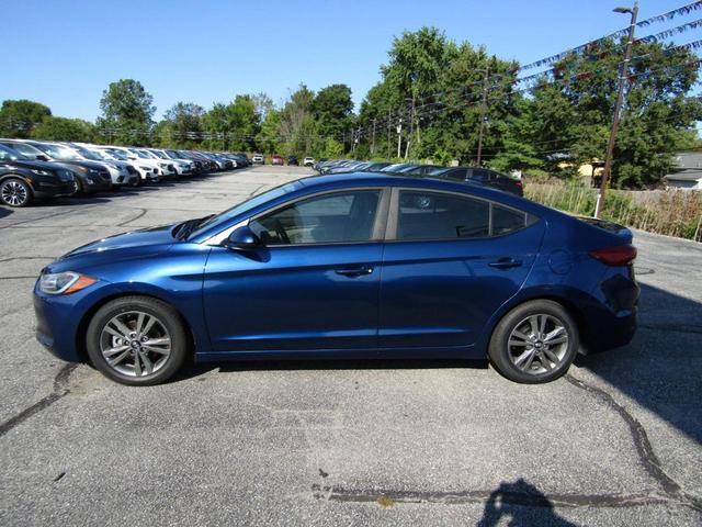 Photo of 2017 Lakeside Blue Hyundai ELANTRA