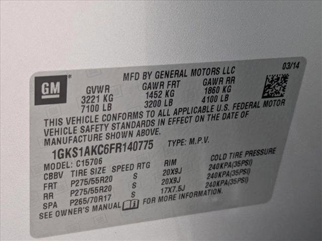 Photo of 2015 Quicksilver Metallic GMC Yukon