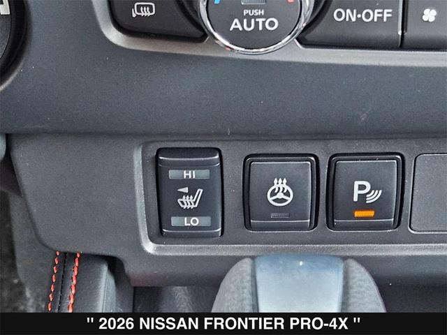 Photo of 2026 Glacier White Nissan Frontier