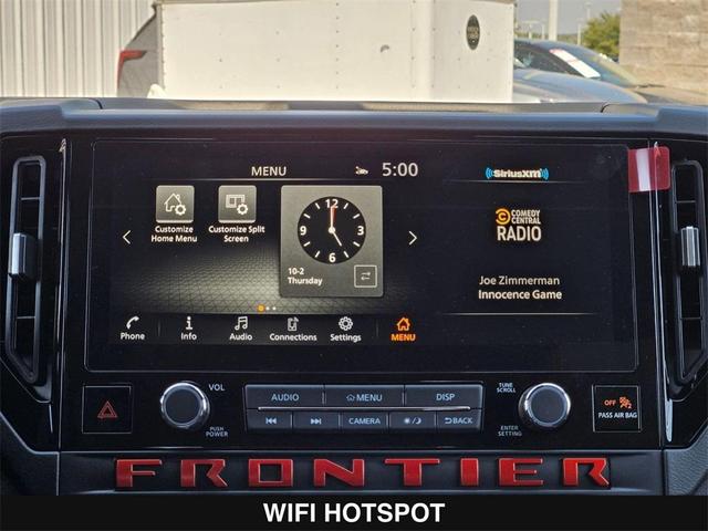 Photo of 2026 Glacier White Nissan Frontier