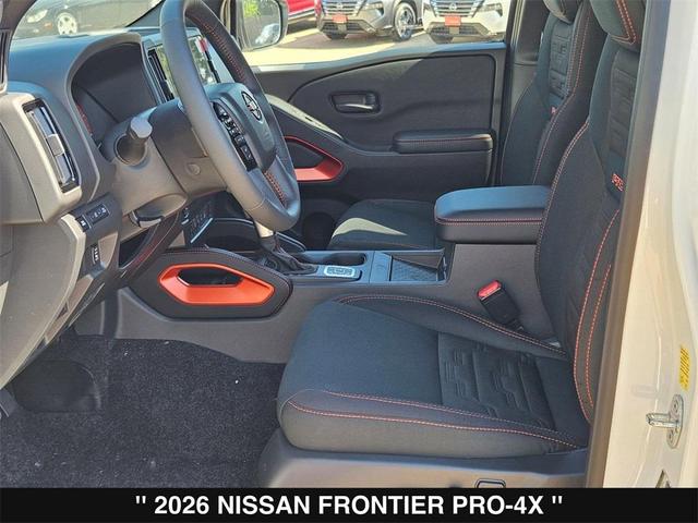 Photo of 2026 Glacier White Nissan Frontier