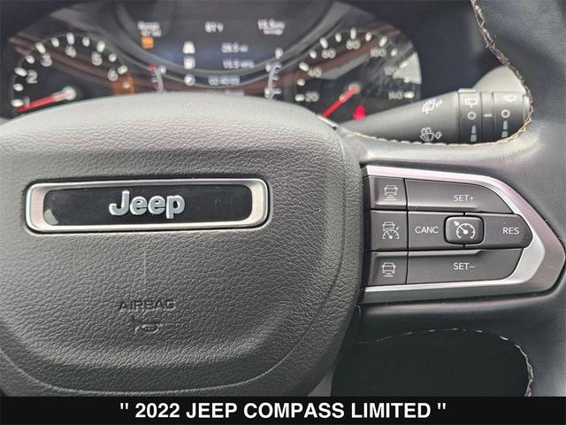 Photo of 2022 Bright White Clearcoat Jeep Compass
