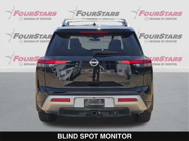 Photo of 2024 Super Black Nissan Pathfinder